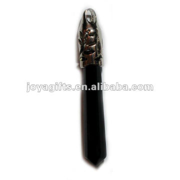 Black Onyx stone Carved Pendant